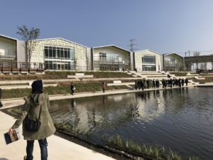 Aqua Terrace将成为工人和居民放松和互动的地方。 预计还将为吸引日本和外国公司对该地区做出重大贡献。